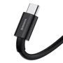 Кабель Baseus USB Cable to USB-C Superior Series PD 66W 2m Black (CATYS-A01) фото 3