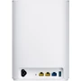 Маршрутизатор Wi-Fi ASUS ZenWiFi AX Hybrid XP4 2-Pack White: Интерфейс подключения (LAN-порт) 2x10/100/1000