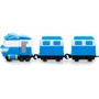 Паровозик Robot Trains с двумя вагонами Кей (80176)