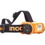 Фонарь туристический INGCO INDUSTRIAL Налобный IPX4 200 лм (HHL013AAA2): Количество режимов 2