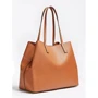 Женская сумка тоут Guess Vikky Large Tote коричневая (HWPF6995240-COG): Пол Женский
