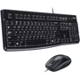 Комплект проводной Logitech MK120 USB UA Black (920-002563)
