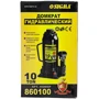 sigma домкрат гидравлический бутылочный 10т H 230-460мм (6101101): Высота подъема, см 46