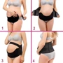 Бандаж для вагітних еластичний пояс на липучках UFT Bandage 1 M Black (UFTbandage1Mb) фото 8