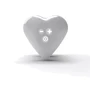 Вибратор Mystim Heart´s Desire White