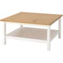 Журнальный стол ІКЕА HEMNES 90х90 см светло-коричневый (304.134.95)