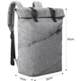 Bagsmart Backpack Light Grey (BM0140006A008) for MacBook 15" фото 7