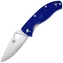 Ніж Spyderco Tenacious, S35VN, напівсерейтор blue (87.14.81): Тип ножа Складной