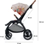 Универсальная коляска 2 в 1 Kinderkraft Evolution Cocoon Bird (KKWEVCOBIR2000) фото 12