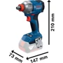 Аккумуляторный безщеточный ударный гайковерт Bosch GDX 18V-285 (solo) (06019N2120): Назначение профессиональный