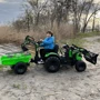Детский электромобиль Bambi Racer трактор с прицепом, зеленый (M 4847EBLR-5(24V)): Рекомендуемый возраст от 3 лет до 8 лет