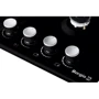 Варочная поверхность газовая Borgio 6940-15 (Black Enamelled) FFD: Рабочая поверхность эмаль