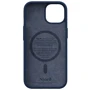 Чехол для iPhone Njord Salmon Leather MagSafe Case Petrol Blue (NA52SL01) for iPhone 15 Plus фото 6