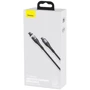 Кабель Baseus Cable USB-C to USB-C Zinc Magnet PD 100W 1.5m Black (CATXC-Q01) фото 6