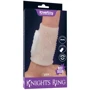 Насадка на член LoveToy Vibrating Drip Knights Ring White
