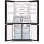 Холодильник Side-by-Side Hitachi R-WB720VUC0GBK: Размеры ВxШxГ, см 184x90x72