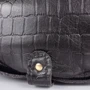 Женская сумка через плечо Laskara черная (LK-DM232-black-croco): Пол Женский