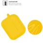 Чехол для наушников TPU Case with Belt Yellow for Apple AirPods Pro фото 2