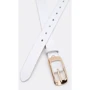 Женский ремень Borsa Leather белый (CV1ZK-015-goldwhite): Пол Женский