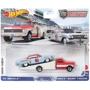Коллекционная модель машинки Hot Wheels Car Culture 1961 Impala и 1972 Chevy Ramp Truck (FLF56/HKF40)