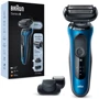 Электробритва Braun Series 6 61-B1500s синя/чорна: Тип триммера Съемный