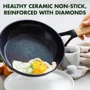 Сковорода GreenPan Eco Smartshape 28 см (CC006447-001): Антипригарное покрытие Керамическое