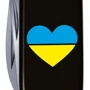 Мультитул Victorinox Spartan Ukraine 91мм/12 функций /черный /Сердце сине-желтое (1.3603.3_T1090u): Количество инструментов 12