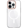 Чехол для iPhone WIWU Crystal MagSafe Clear/Orange for iPhone 15 Pro Max (ZYS-013): Материалы Термополиуретан