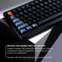 Клавіатура Keychron V1 Max 84 Key RGB Hot-Swap Gateron Jupiter Brown Knob Carbon Black (V1MD3_KEYCHRON) фото 10