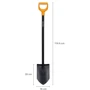 Лопата Fiskars Solid штыковая (1066716): Тип лопаты