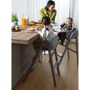 Стульчик для кормления 3 в 1 Chicco Crescendo Up серый (8058664139835): Материал металл