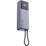 Внешний аккумулятор Xiaomi Power Bank 10000mAh Integrated Cable 165W Grey (BHR9361GL): Количество USB 2