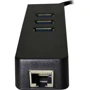 Адаптер Dynamode USB-C to 3xUSB 3.0 + RJ45 Black: Інтерфейс підключення USB-C