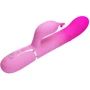 Вибратор с ротацией LYBAILE Pretty Love Shima Pink (BW-500051-4)