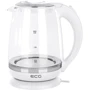 Электрочайник ECG RK 2020 White Glass: Объем, л 2