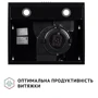 Вытяжка Perfelli PL 6002 BL LED: Материал корпуса крашенный металл