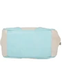 Женская сумка саквояж Laskara голубая (LK-10247-beige-blue): Тип ручки Короткая ручка, С двумя ручками