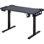 Стіл Mealux PowerDesk Carbon RGB з електрорегулюванням висоти (арт. EVO-201 Carbon/B)