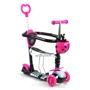 Самокат Best Scooter с защитным бампером розовый (S 4101)