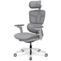 Кресло Mealux S4 Air Grey (арт. HF-S4 M/G): Материал корпуса Пластик, Металл