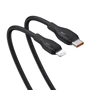 Кабель Baseus Cable USB-C to Lightning Pudding Series Fast Charging Cable 20W 2m Black (P10355701111-01): Довжина 2 м