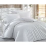 Комплект постільної білизни HOBBY Exclusive Sateen Diamond Stripe сімейний кремовий (28897_сім.)