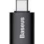 Адаптер Baseus Adapter USB-C to USB 3.1 Ingenuity Black (ZJJQ000001): Цвет черный