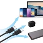 Кабель iWALK Cable USB-C to USB-C Twister Steel СС Black (CST016CC) фото 3