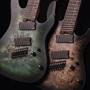 Электрогитара CORT KX507 Multi Scale (Star Dust Green): Материал корпуса Красное дерево (Mahogany) с топом из капа Тополя (Poplar Burl)