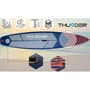 Надувна дошка SUP THUNDER Steel 365 см з веслом Red (SUP-STEEL-RED) фото 3
