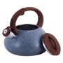 Чайник Kamille 2.5 л (KM-0680-GY): Особенности Фиксированная ручка, Свисток