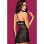 Соблазнительный пеньюар Obsessive 838-BAB-1 babydoll, S/M