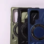 Чехол для телефонов WAVE Iron Grip with Magnetic Ring Blue for Samsung S928 Galaxy S24 Ultra: Тип накладка на заднюю часть