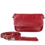 Женская сумка кросс боди Laskara красная (LK-DD225-red-fish): Фактура Матовая, Зернистая
